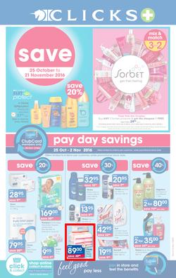 Clicks : Save (25 Oct - 21 Nov 2016) , page 1