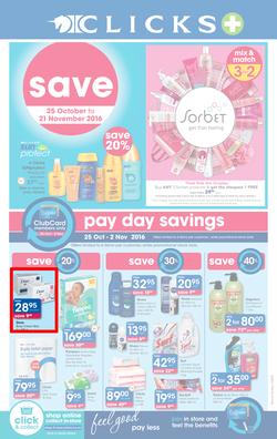 Clicks : Save (25 Oct - 21 Nov 2016) , page 1