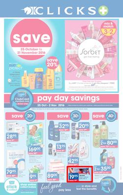 Clicks : Save (25 Oct - 21 Nov 2016) , page 1
