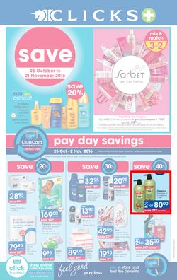 Clicks : Save (25 Oct - 21 Nov 2016) , page 1