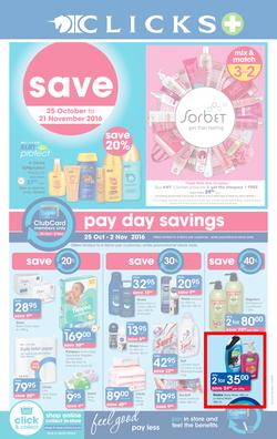 Clicks : Save (25 Oct - 21 Nov 2016) , page 1