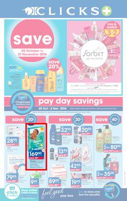 Clicks : Save (25 Oct - 21 Nov 2016) , page 1
