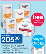Eucerin Sun Care Products And Receive A Volume Filler-20ml