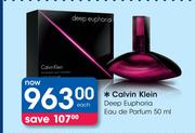 Calvin Klein Deep Euphoria Eau De Parfum-50ml Each