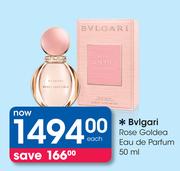 Bvlgari Rose Goldea Eau De Parfum-50ml