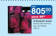 Elizabeth Arden Always Red Femme Eau De Toilette-100ml Each