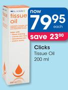 Clicks Tissue Oil-200ml