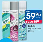 Batiste Dry Shampoo-200ml Each