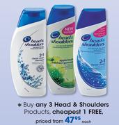 Head And Shoulders Products-Each
