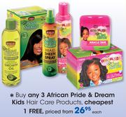 African Pride & Dream Kids Hair Care Products-Each