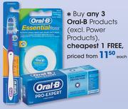 Oral-B Products(Excl. Power Products)-Each