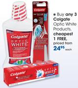 Colgate Optic White Products-Each