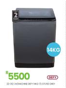 Defy 14Kg T/L Grey W/Machine DTL160 22-312