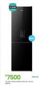 Hisense 305L Nett Black Mirror Fridge 20-545