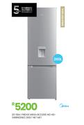 Midea 260L Net Met WD Fridge HD-348RN (SND) 20-584