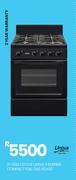 Univa 4 Burner Compact Full Gas Stove 60 x 60 21-550