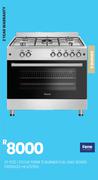 Ferre 5 Burner Full Gas S/Steel Stove 90 x 60 F9S50G2-HI 21-532