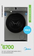 Midea 10Kg F/L W/Machine MF200W100WB/T 22-340