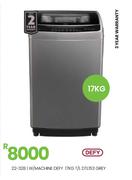 Defy 17Kg T/L Grey W/Machine DTL153 22-328