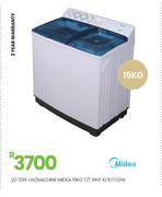 Midea 15Kg T/T WHT W/Machine KL15TTG1W 22336