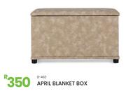 April Blanket Box 8-463