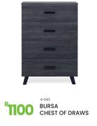 Bursa Chest Of Drawers 4-043