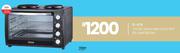 Univa 30Ltr 2 Plate Mini Oven Stove UMK30B BLK 21-576