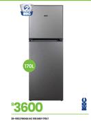 KIC 170Ltr Grey 518 Fridge 20-592