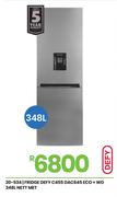 Defy 348Ltr Nett Met Fridge Eco + WD C455 DAC645 20-534
