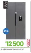 Defy 555Ltr SxS Fridge DFF547 20-543