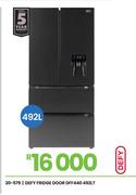 Defy 492Ltr  Door Fridge DFF440 20-579