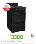 Univa 4 Plate Stove U405 21-475