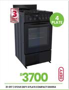Defy 4 Plate Compact Stove DSS554 21-017