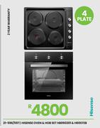 Hisense Oven & Hob Set HB060201 & H60STEB 21-596/597