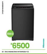 Hisense 16Kg T/L Washing Machine WT3W1622UT 22-354