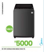 Midea 14Kg T/L Washing Machine 22-351