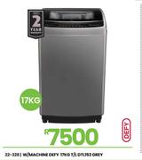 Defy 17Kg T/L Grey Washing Machine DTL153 22-328
