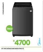 Midea 11Kg T/L Washing Machine 22-349