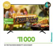 Hisense 75" UHD 4K Smart Television 23-760