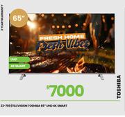 Toshiba 65" UHD 4K Smart Television 23-789