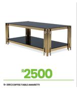 Amaretti Coffee Table 11-399