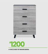 Bursa Chest Of Draws 4-043