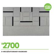 Brandy Headboard B/Suite 8-486