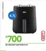 Defy 4.7L Air Fryer 40-1211