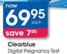 Clearblue Digital Pregnancy Test-Each