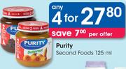 Purity Second Foods-4x125ml