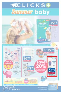 Clicks : Summer Baby (19 Sep - 12 Oct 2014), page 1