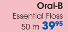 Oral-B Essential Floss 50m-Each