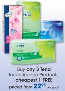 Tena Incontinence Products-Per Pack