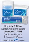 Dove Cotton Wool Products-Per Pack